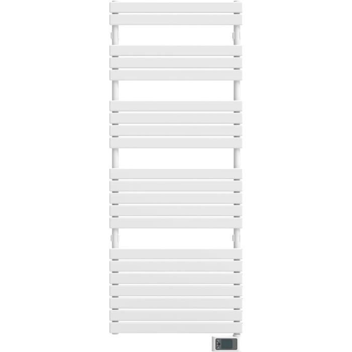 AIRELEC Nantua 3 elektrische handdoekverwarmer - 1000W - Warmteoverdrachtsvloeistof - Geïntegreerde programmering