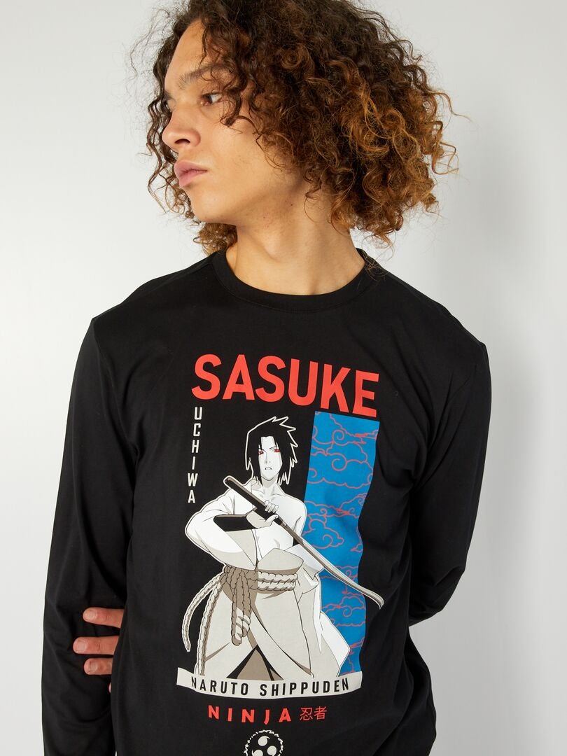 Camiseta 'Naruto' - PRETA