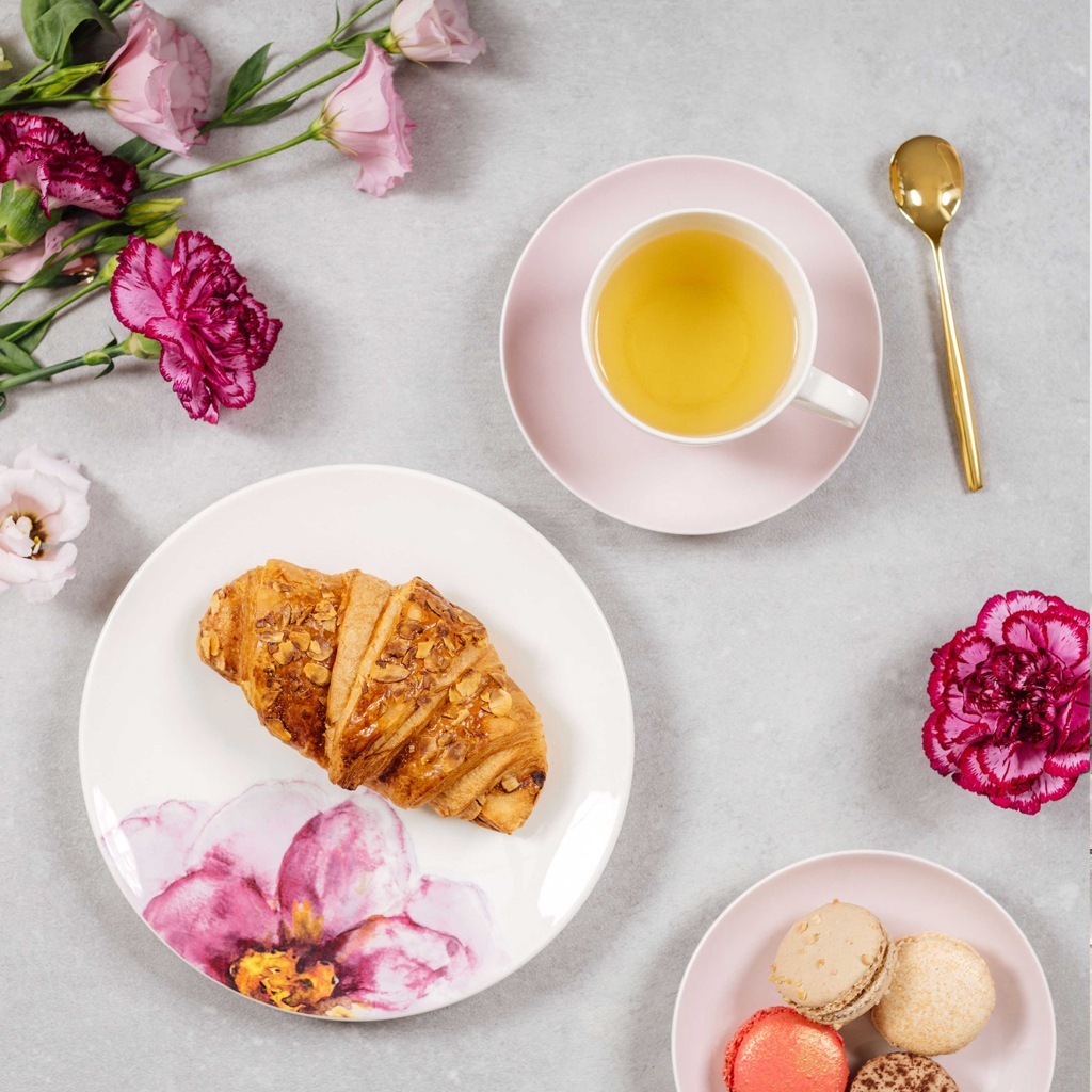 Villeroy & Boch 8 daļu brokastu komplekts EC Rose Garden - 1 daļa