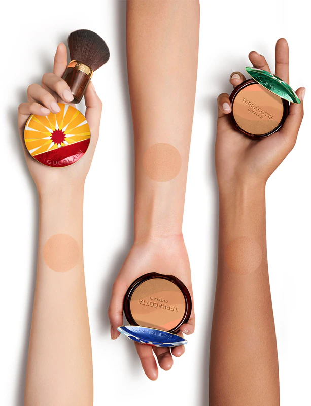 GUERLAIN Terracotta Golden Dunes rozjasňujúci bronzujúci púder limitovaná edícia