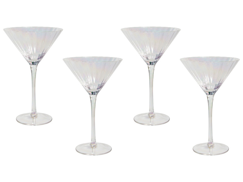 Zestaw 4 kieliszków do martini 220 ml