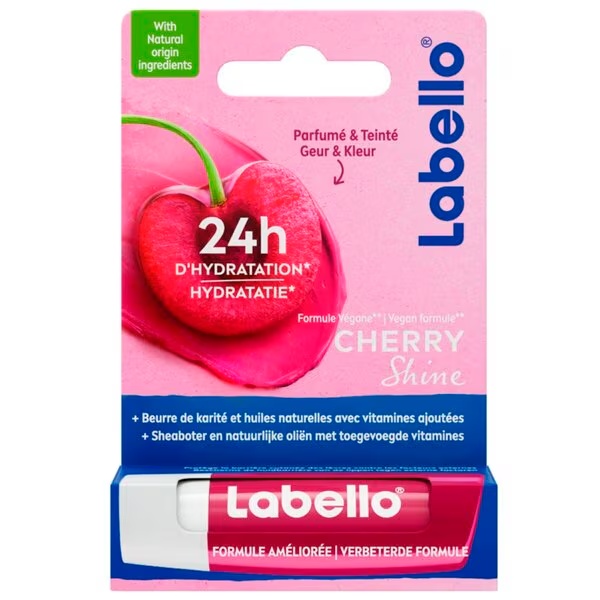 Labello balzam za ustnice s češnjevim sijajem<br>4,8 g