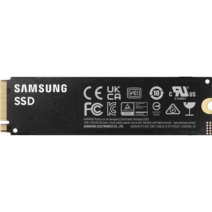 Unidad SSD interna SAMSUNG 990 PRO de 4 TB MZ-V9P4T0BW
