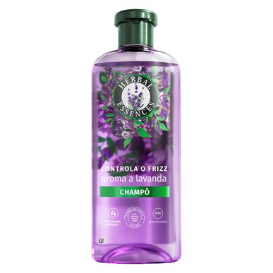 Herbal Essences Shampoo Kontrollerer Frizz Lavendelduft Avslappende og Utglattende Frizz Shampoo 350 ml 350 ml
