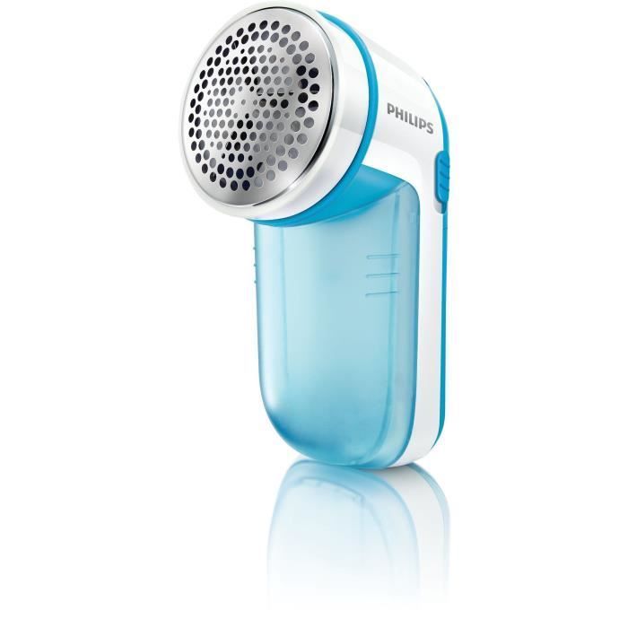 Ferro da stiro con generatore di vapore - PHILIPS - BXA0019/00 - Serie 2000 - 6 barre - 1,4 l - Blu/Bianco - Accessorio per la rimozione della lanugine incluso
