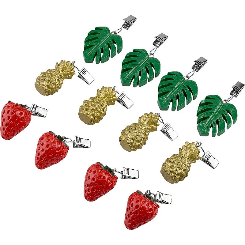 Dukvikt 4-pack frukt/löv