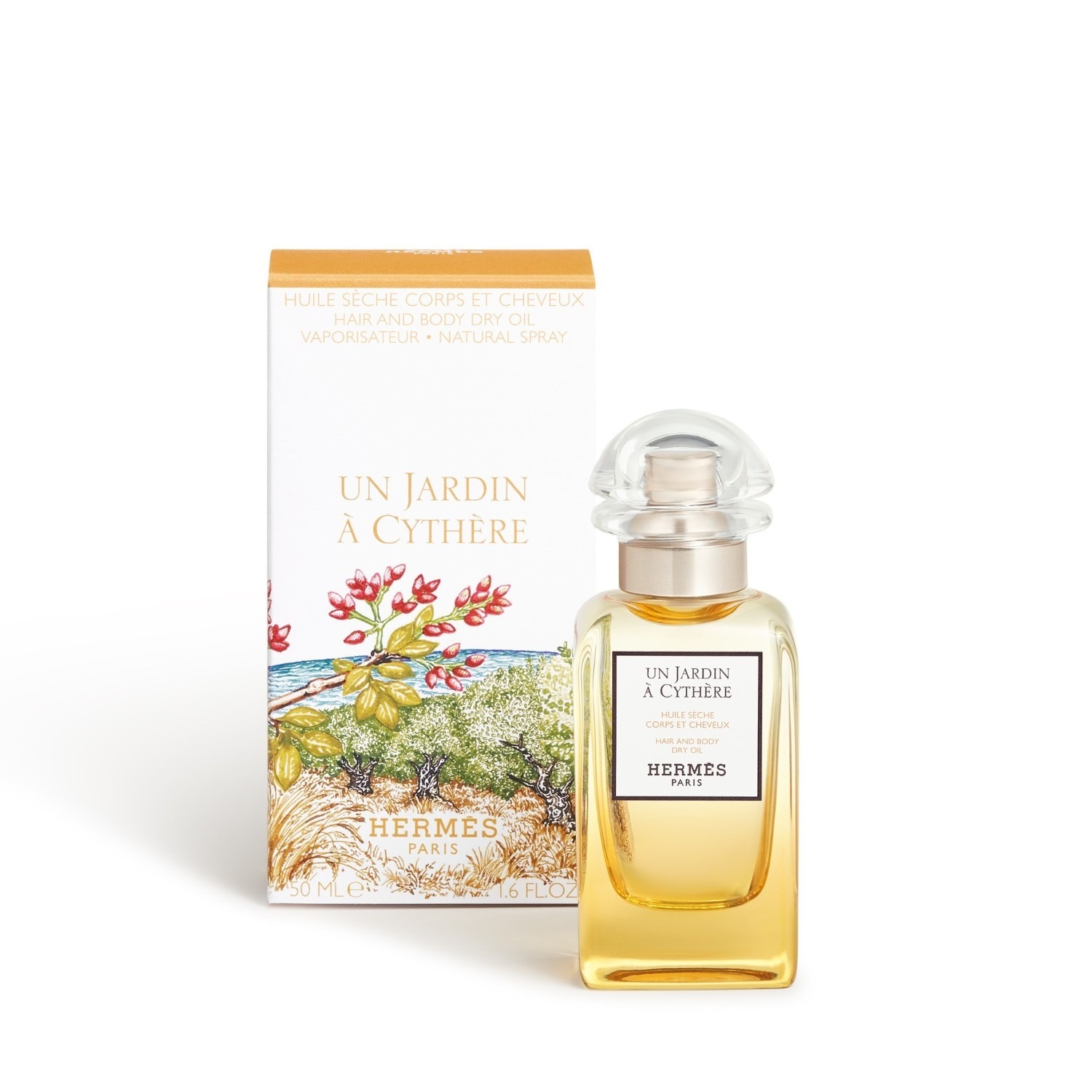 HERMÈS ķermeņa eļļa Un Jardin à Cythère matu un ķermeņa sausā eļļa – 50 ml