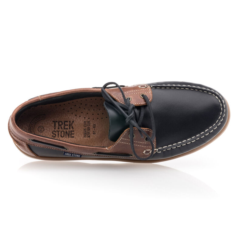 Blaue Herren-Loafer/Bootsschuhe