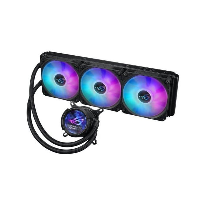 Raffreddamento a liquido - ASUS - ROG STRIX LC III 360 ARGB LCD - 120 mm - 80,95 CFM - 31 dB