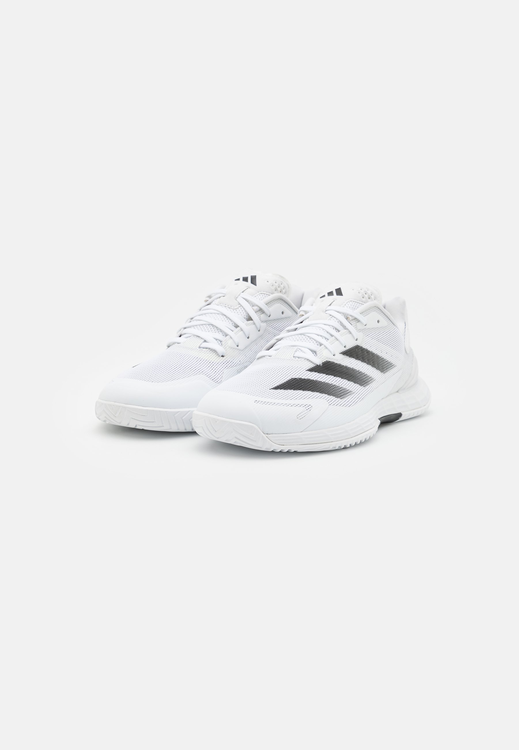 adidas Performance DEFIANT SPEED - Chaussures de tennis multicourts - blanc/noir/gris