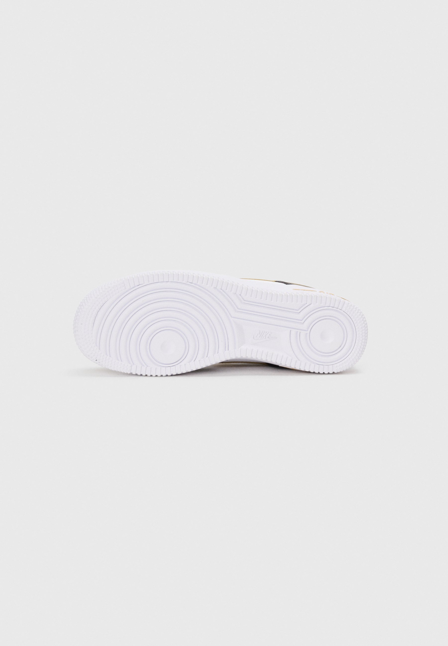 Nike Sportswear AIR FORCE 1 UNISEX - Sneakers - zwart/goudkleurig/wit