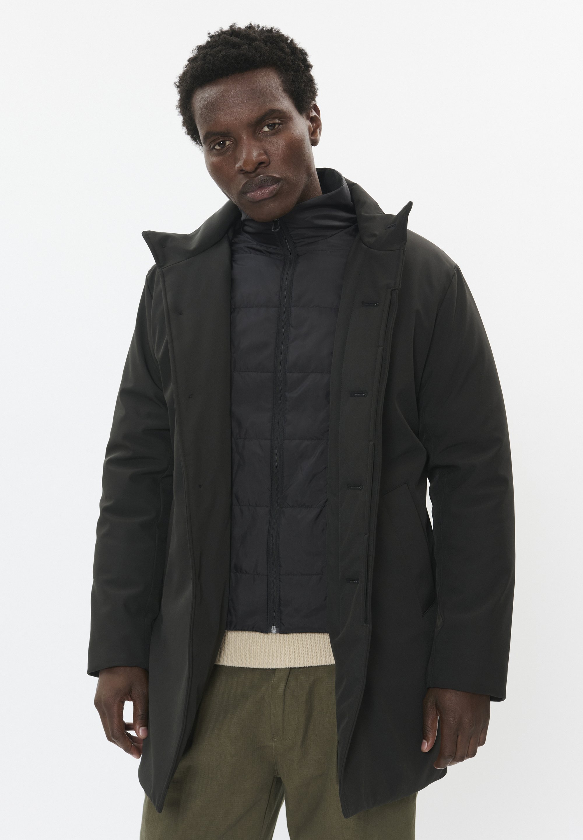 Matinique HARVEY - Manteau d'hiver - noir