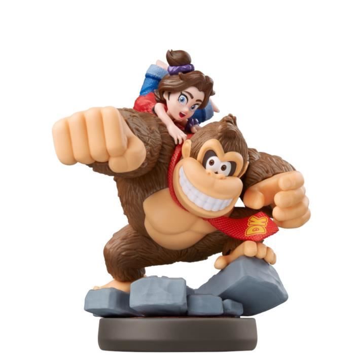 Statuetta Amiibo - Donkey Kong e Pauline • Collezione Donkey Kong