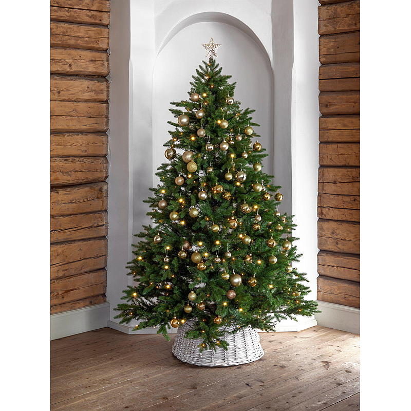 Hjem Geilo eksklusivt juletre 210 cm, 350 LED-lys