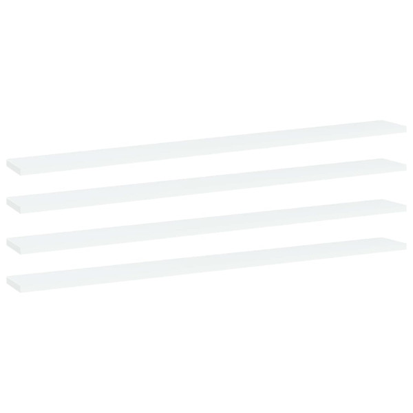 Płyta na półki Biały 100 x 10 x 1.5 cm Materiał drewnopochodny vidaXL