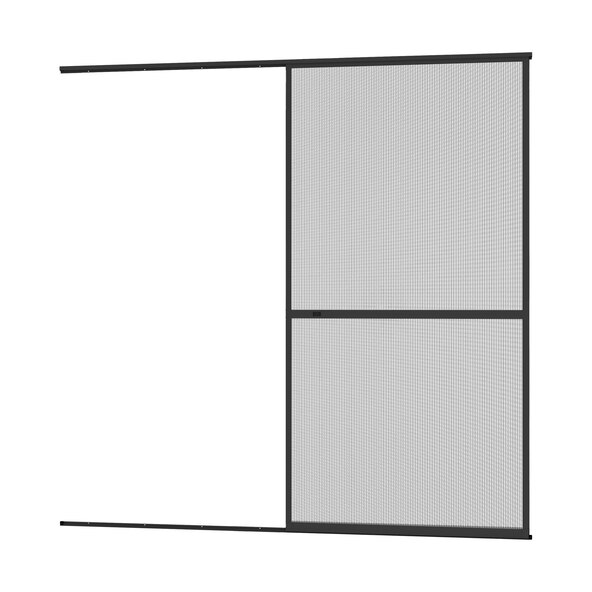 Insect screen aluminum sliding door Comfort 120 x 240 cm, anthracite