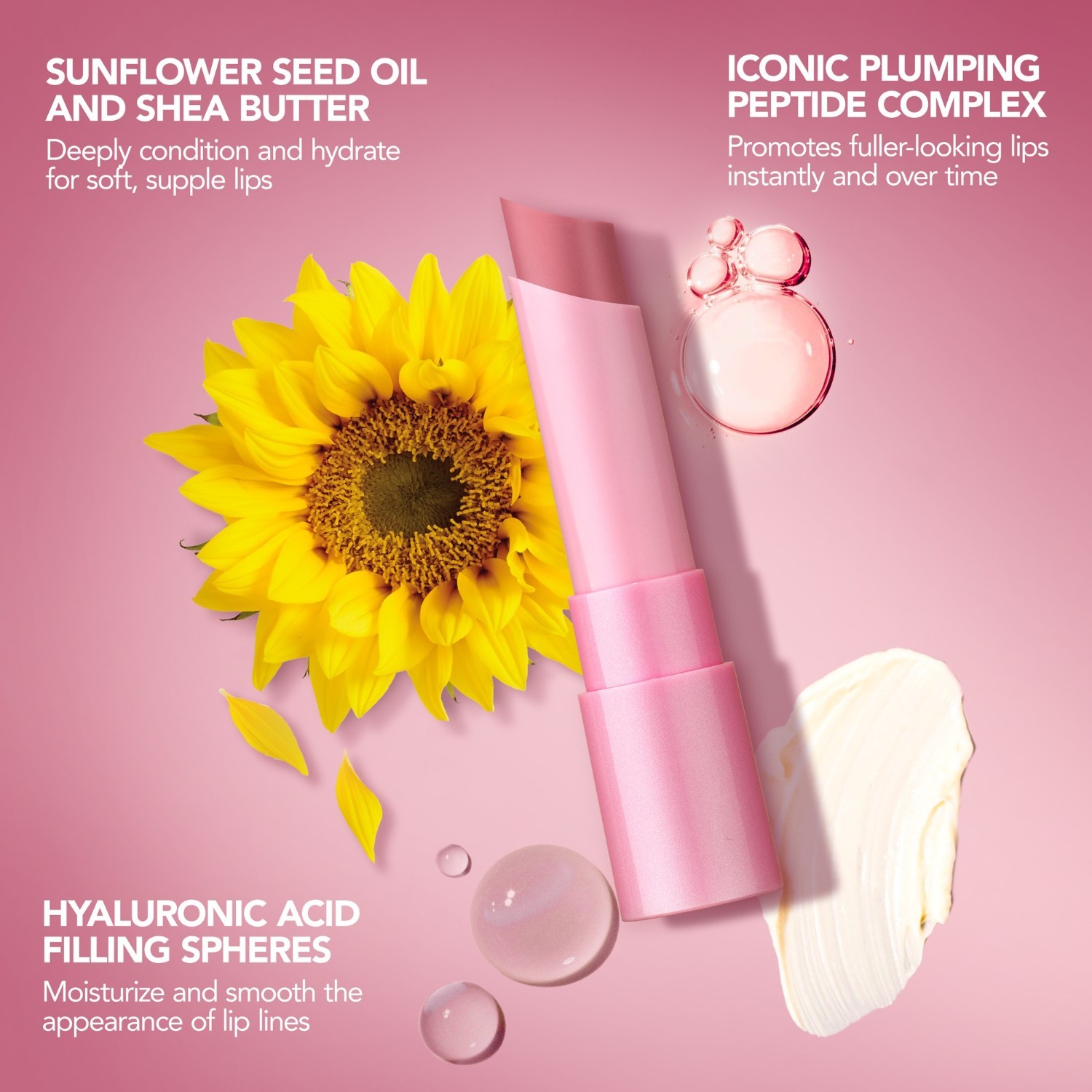 BUXOM Lippenbalsam FULL-ON™ Aufpolsternder Lippenbalsam für strahlende Lippen – 2 g