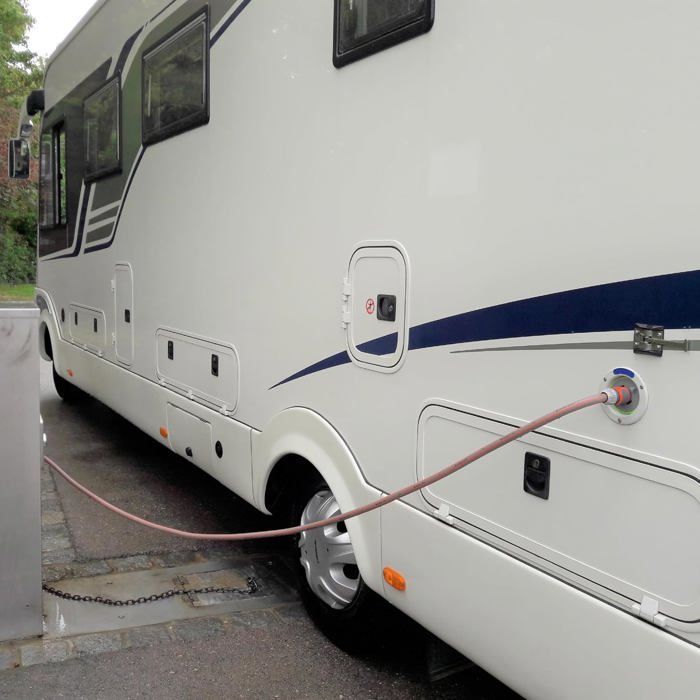 Adaptateur de bouchon de réservoir d‘eau avec connexion pour système Gardena Camping-car,caravane,bateau Fonction de débordement et