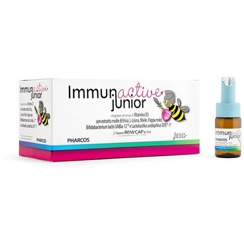 PHARCOS Pharcos Immunactive Junior Supplement 21 flessen