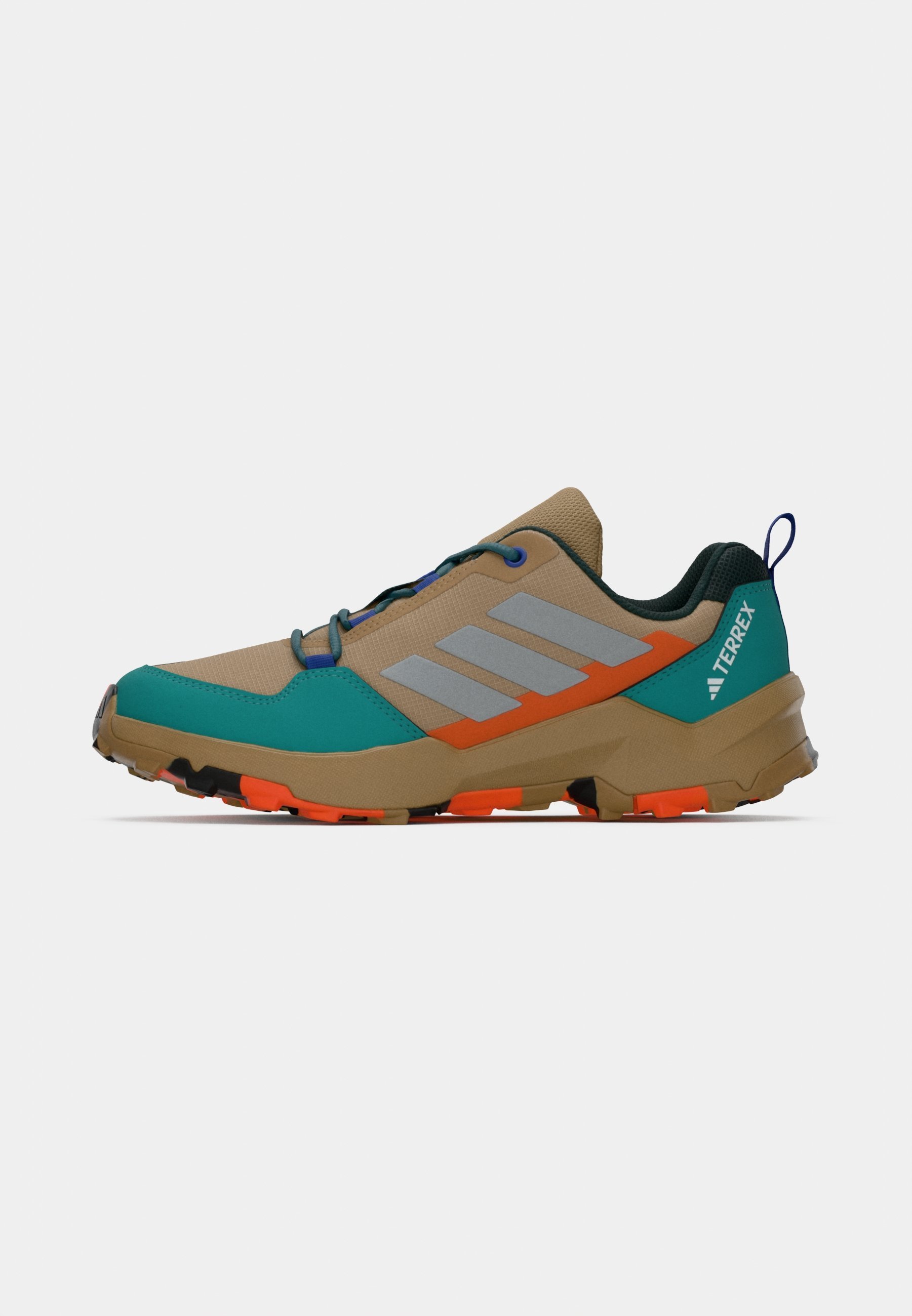 Adidas Terrex AX4R UNISEX - Scarpe da trekking - cartone opaco argento/verde acqua
