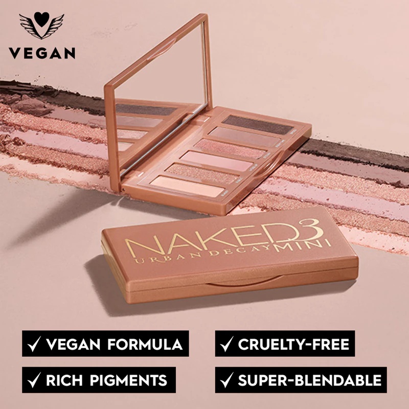 „Urban Decay Naked3 Mini Palette“ akių šešėlių paletė