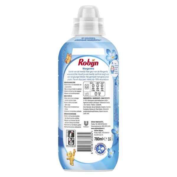 Robijn Classics omekšivač za rublje Morning Fresh<br>4 x 780 ml, 156 pranja