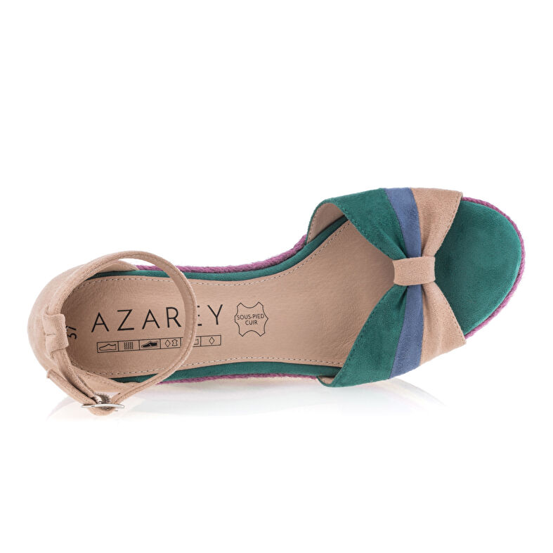 Dámské hnědé espadrilky s lanovou podrážkou