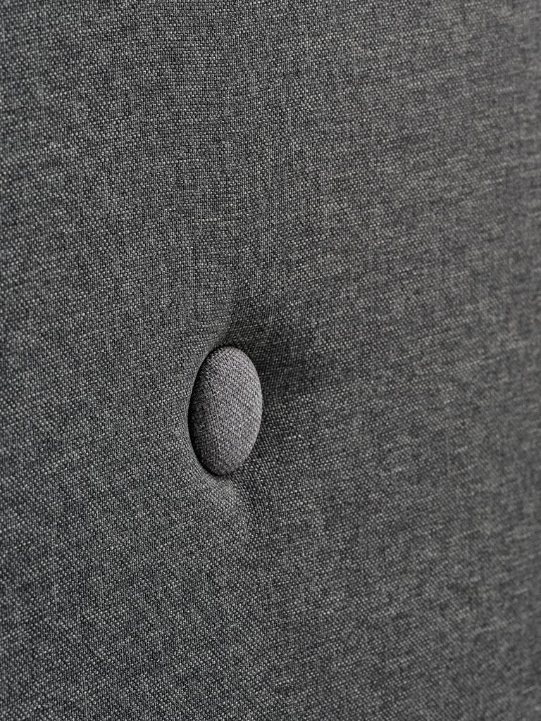 KONGSBERG KONGSBERG okvir kreveta 140x200cm siva tkanina