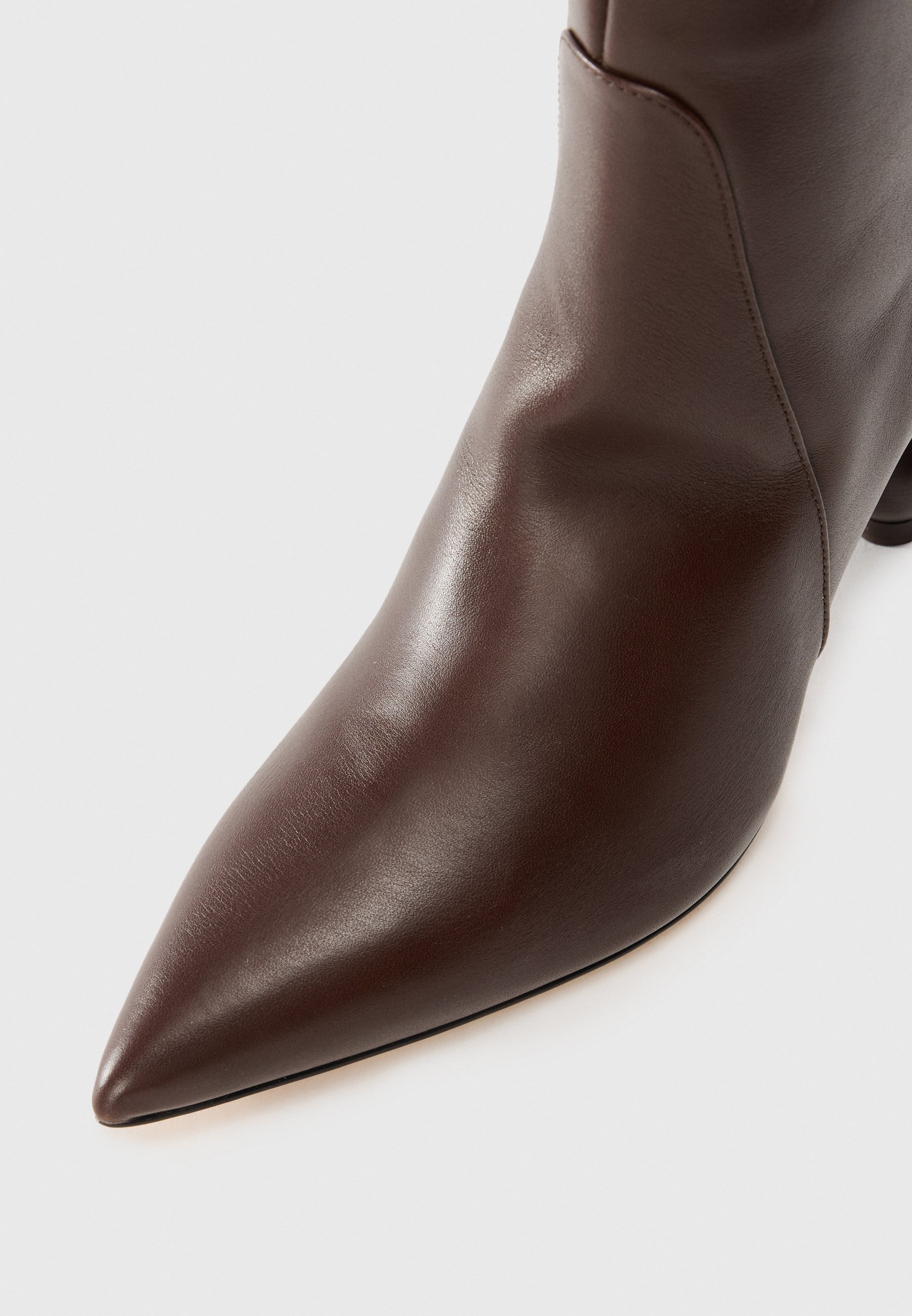 WEEKEND MaxMara ROLLIO - Enkellaarsjes met hoge hak - marrone scuro