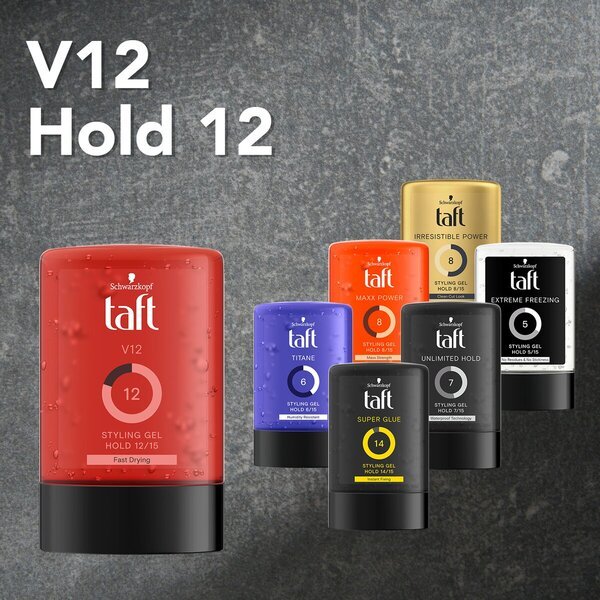 Stylingový gél Taft V12 Power 300 ml