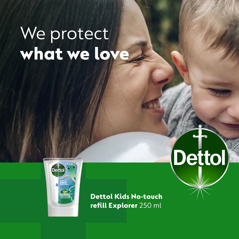 Dettol Soft on Skin Kids Explorer Power Touchless zeepdispenser navulling