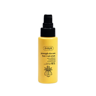 Ziaja Ananasové sérum na obličej a krk Revitalizační sérum na obličej a krk Nemastné 50 ml 50 ml