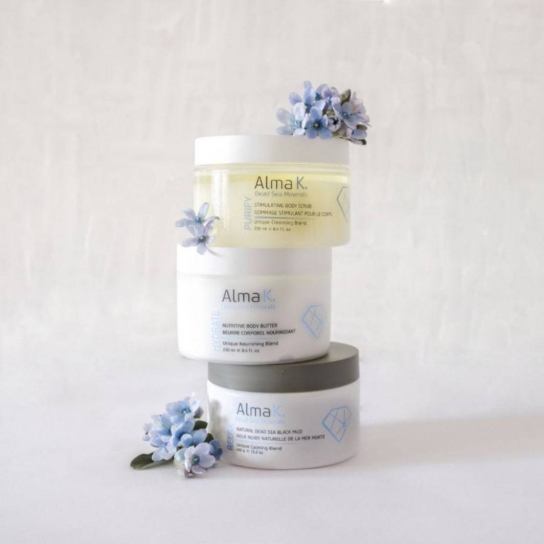 Alma K kūno šveitiklis – stimuliuojantis kūno šveitiklis – 250 ml