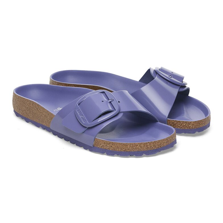 Madrid Big Buckle Pelle naturale vernice - High-Shine Purple Dusk Tonal High-Shine Purple Dusk Tonal