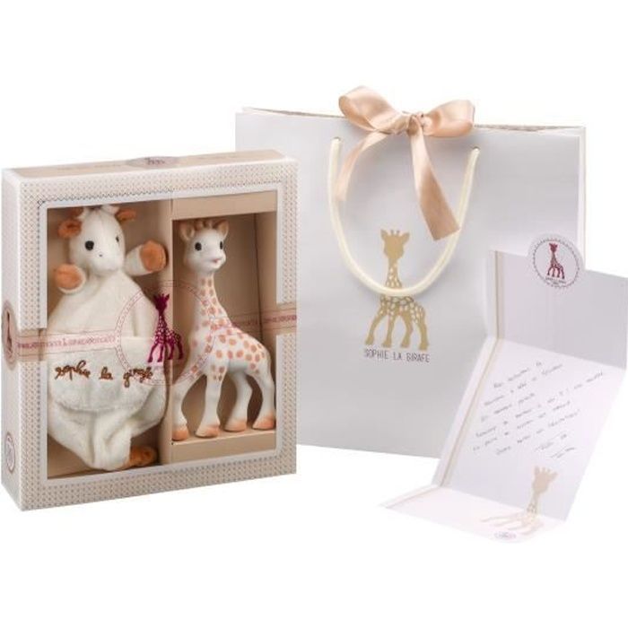 SOPHIE THE GIRAFFE Newborn Gift Set - Tender Creation 1 Sophiesticated
