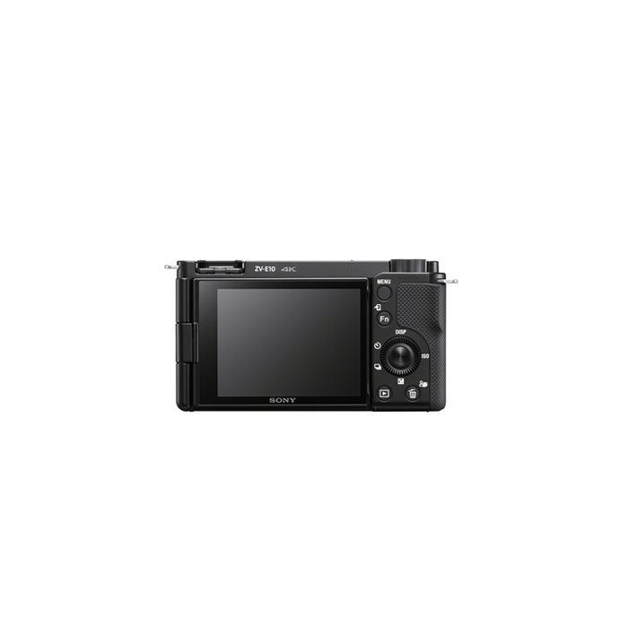 Cámara híbrida digital SONY ZV-E10 - Objetivo de 16-50 mm - 4K - Negra
