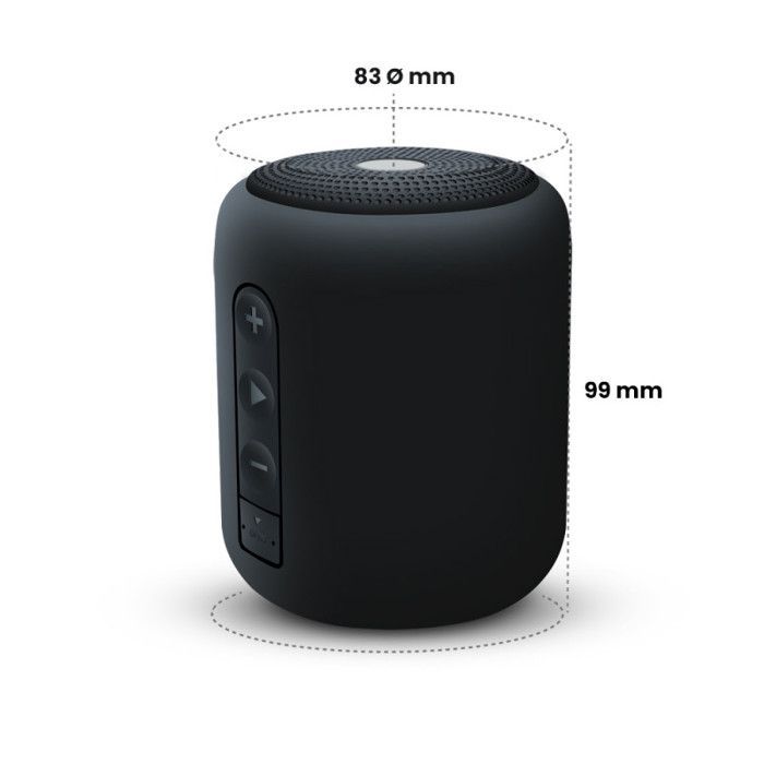 MOOOV SB-05 5W draagbare Bluetooth-luidspreker – 360° spatwaterbestendig, batterijduur van 15 uur