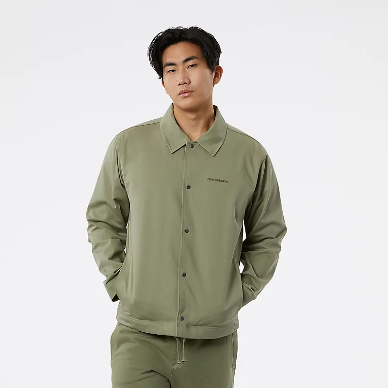 NB Athletics Nature State Herren-Trainerjacke - Olivgrün