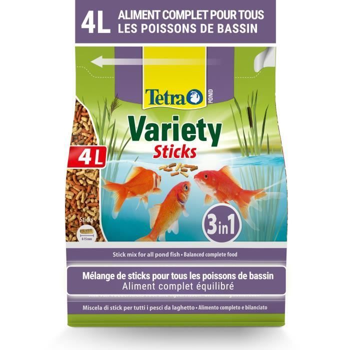 TETRA - Bastoncini di mangime Tetra Pond Variety Sticks 4L