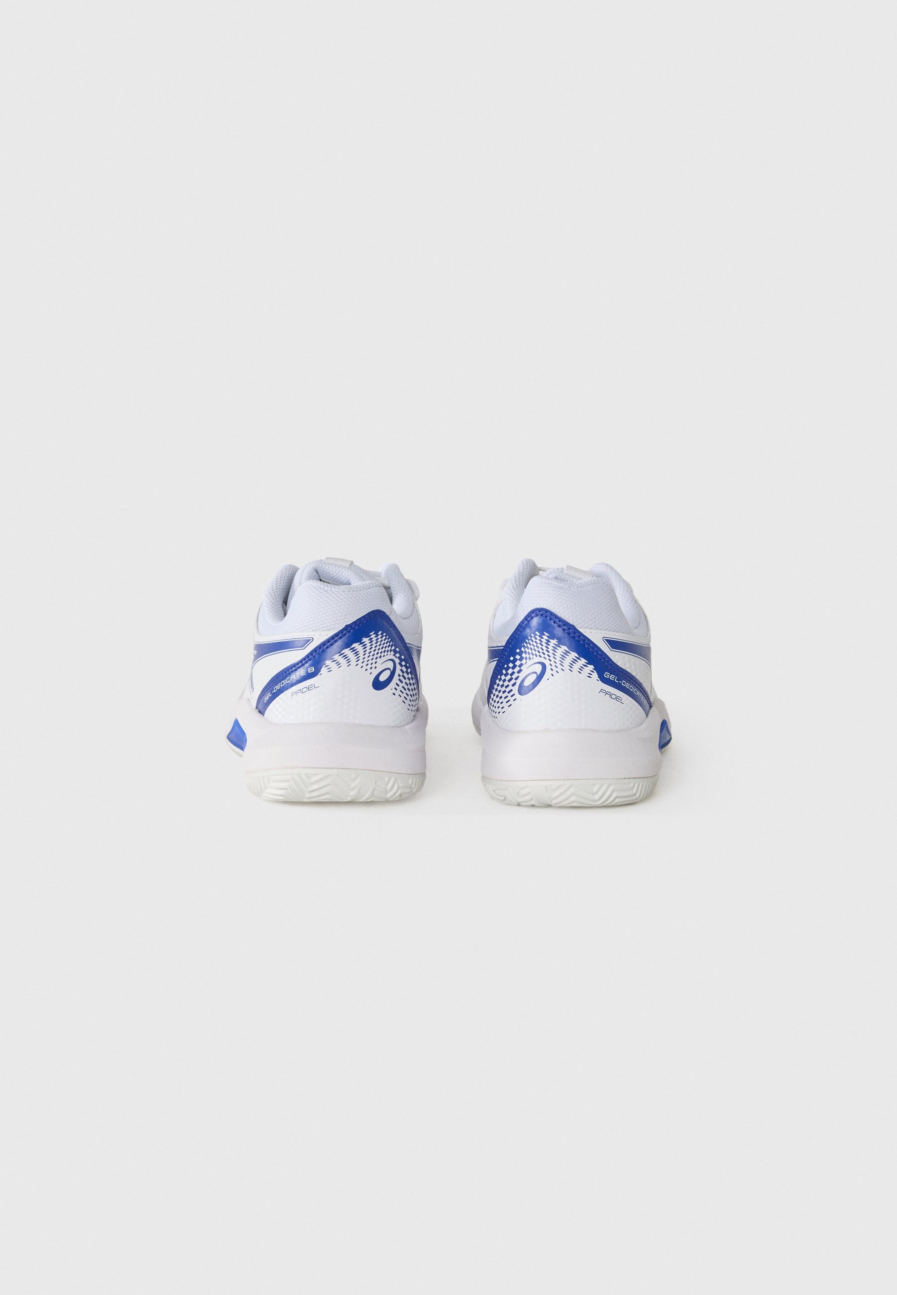 ASICS GEL DEDICATE 8 - Padelschoenen - wit/donkerblauw