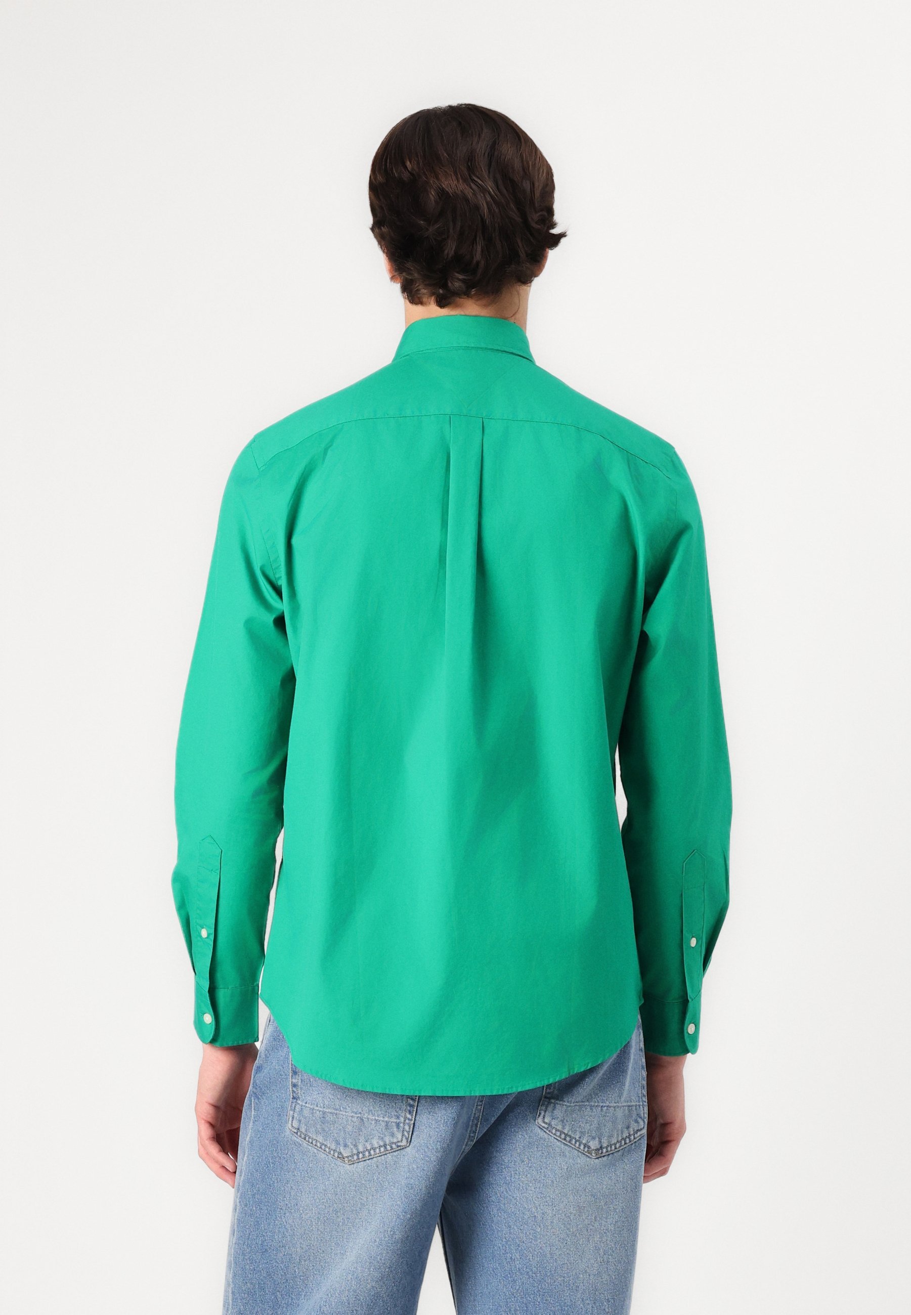 Tommy Hilfiger FLEX POPLIN SOLID - Hemd - Olympiagrün