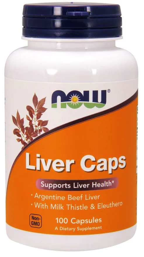 Now Foods Liver Caps, Preparat wspomagający pracę wątroby, Kapsułki