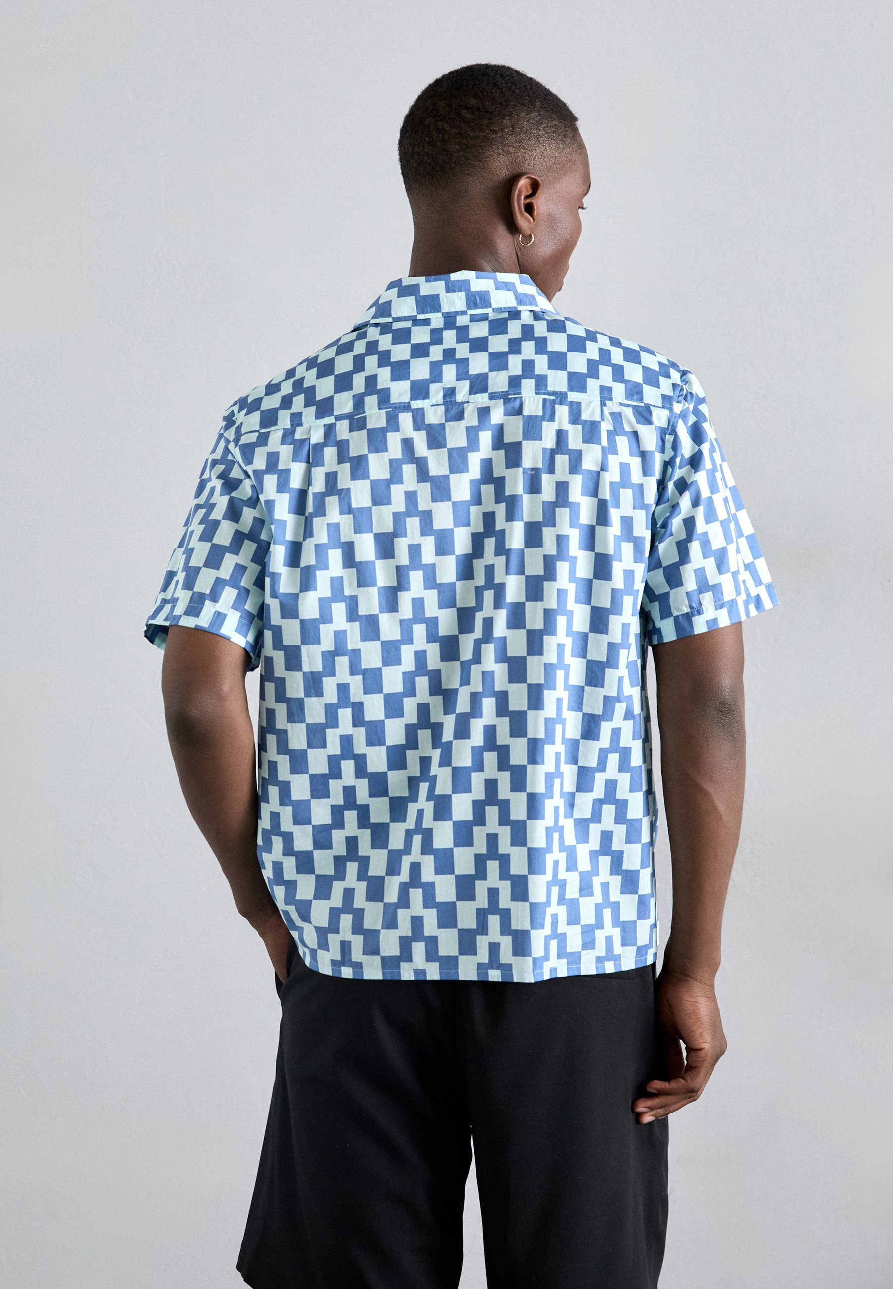 J.LINDEBERG DONSO - Chemise - Bridge Stack Blue