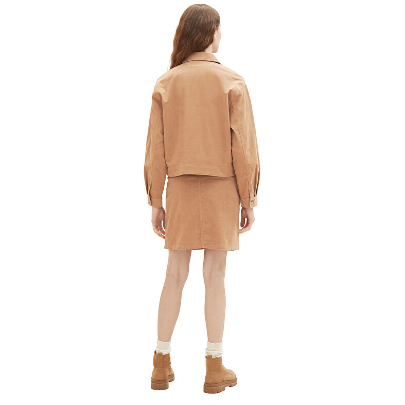  Beige naisten hame