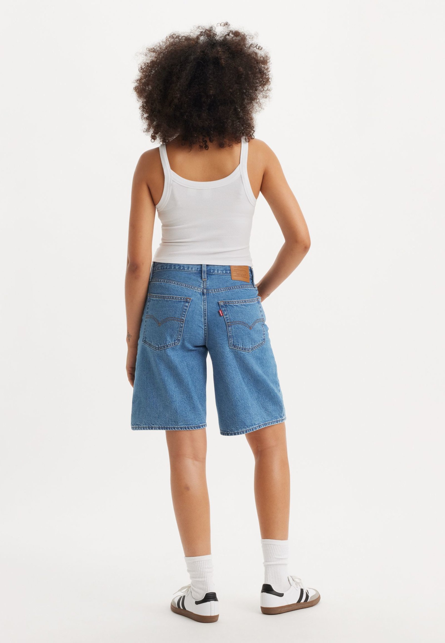 Levi's® BAGGY DAD - Shorts jeans - amor tolo