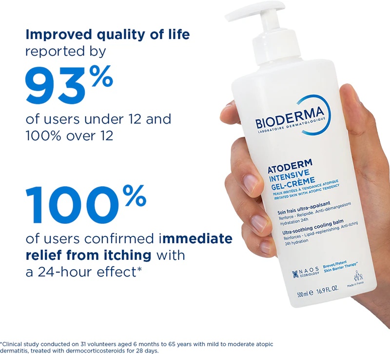 „Bioderma Atoderm Intensyvus raminamasis gelis-kremas sausai ir atopinei odai“