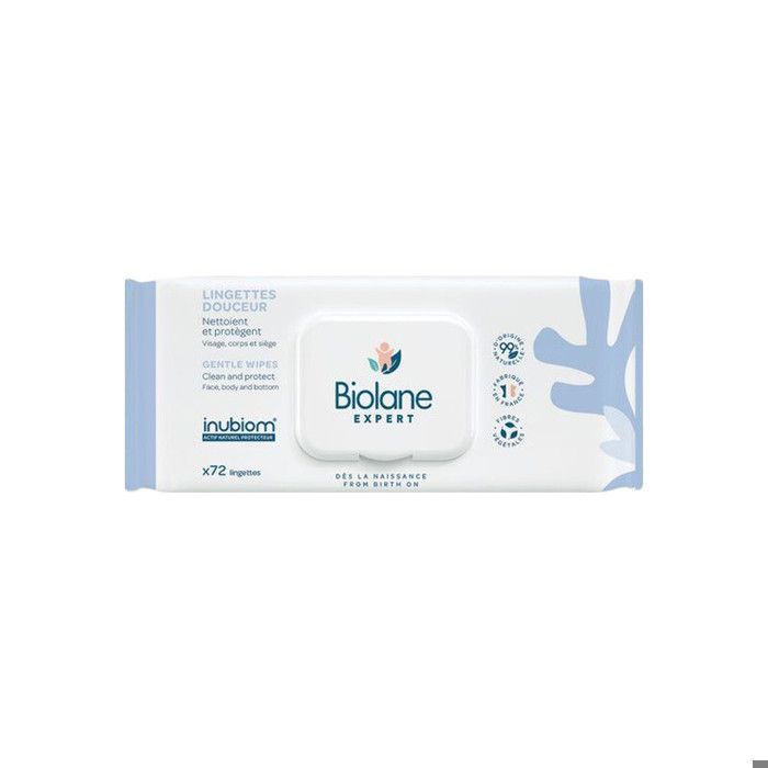Lenços umedecidos Biolane Expert Soft (72 unidades)