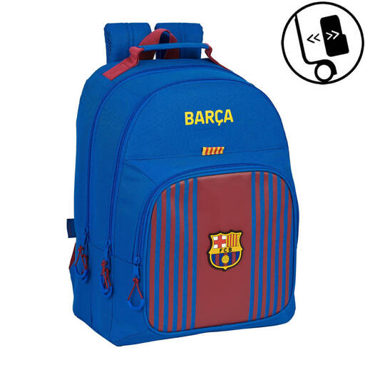 Σακίδιο πλάτης Safta FC Barcelona 1ης εμφάνισης 21/22, 320x160x420 mm, Μπλε/Μαύρο