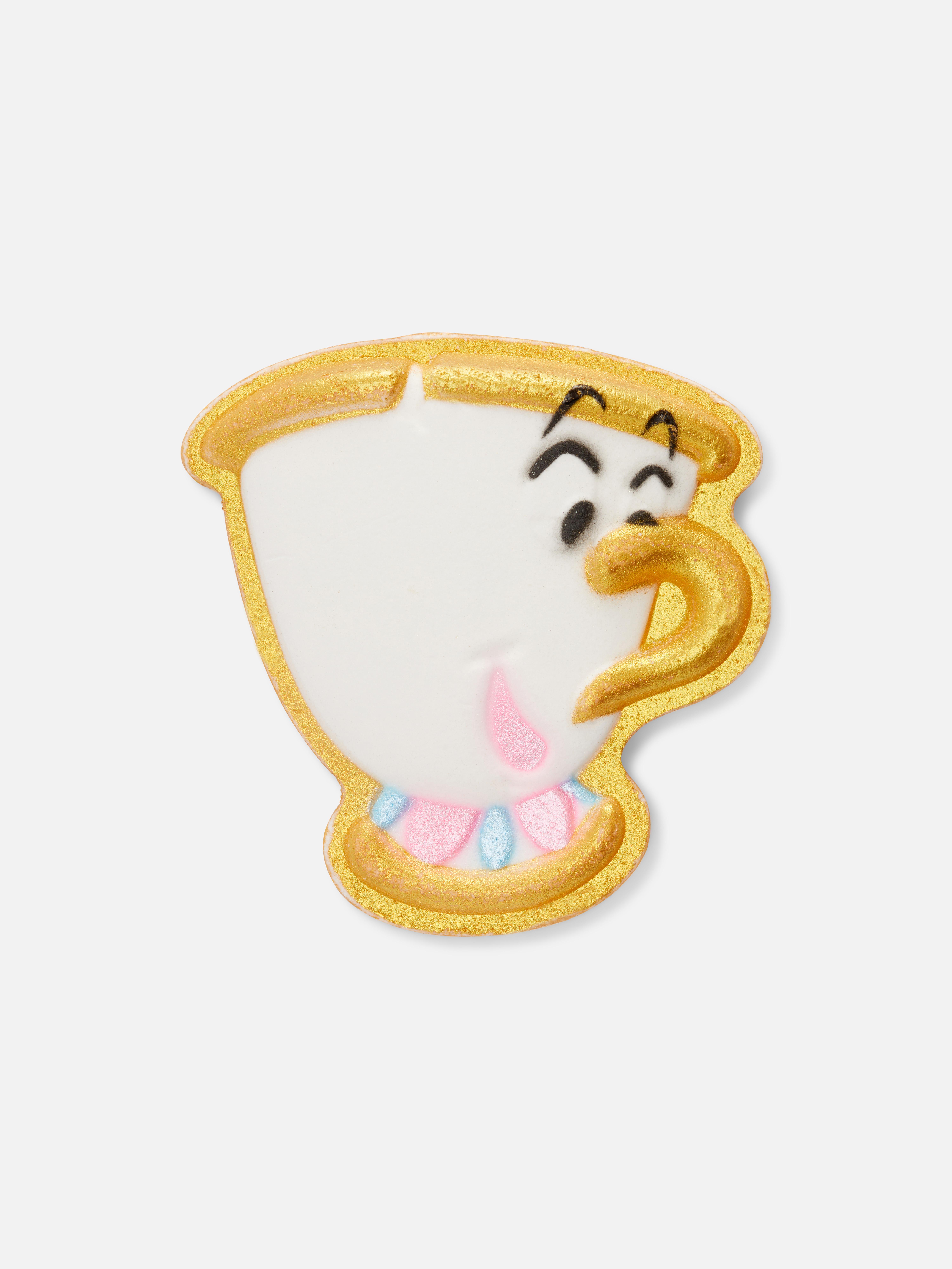 Bombă de baie cu Chip din Frumoasa și Bestia de la Disney O bombă de baie în formă de Chip din Frumoasa și Bestia de la Disney
