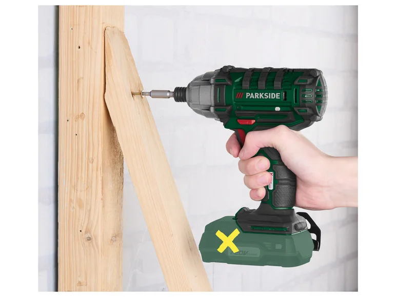 PARKSIDE® Akkukäyttöinen iskuporakone PDSSA 20-Li B2, 20 V